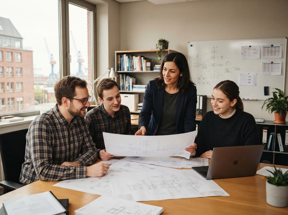 Rilvos Deken team reviewing portfolio data
